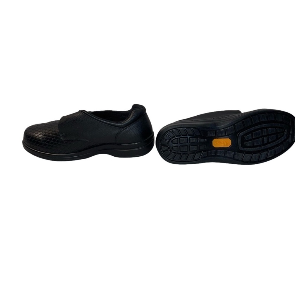 Length11" width Stride Lite Classic Syndney Unisex Diabetic Stretch Leather Shoe - Picture 4 of 11